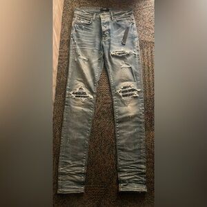 Amiri mx1 Bandana Jeans with tags 32